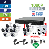 Kits de Cámaras con Grabador de   16 Canales 1080p  HomeSys by AVTech